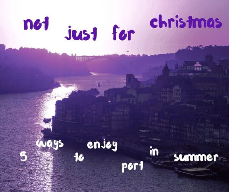 photo of port with 5 ways to drink port in summer